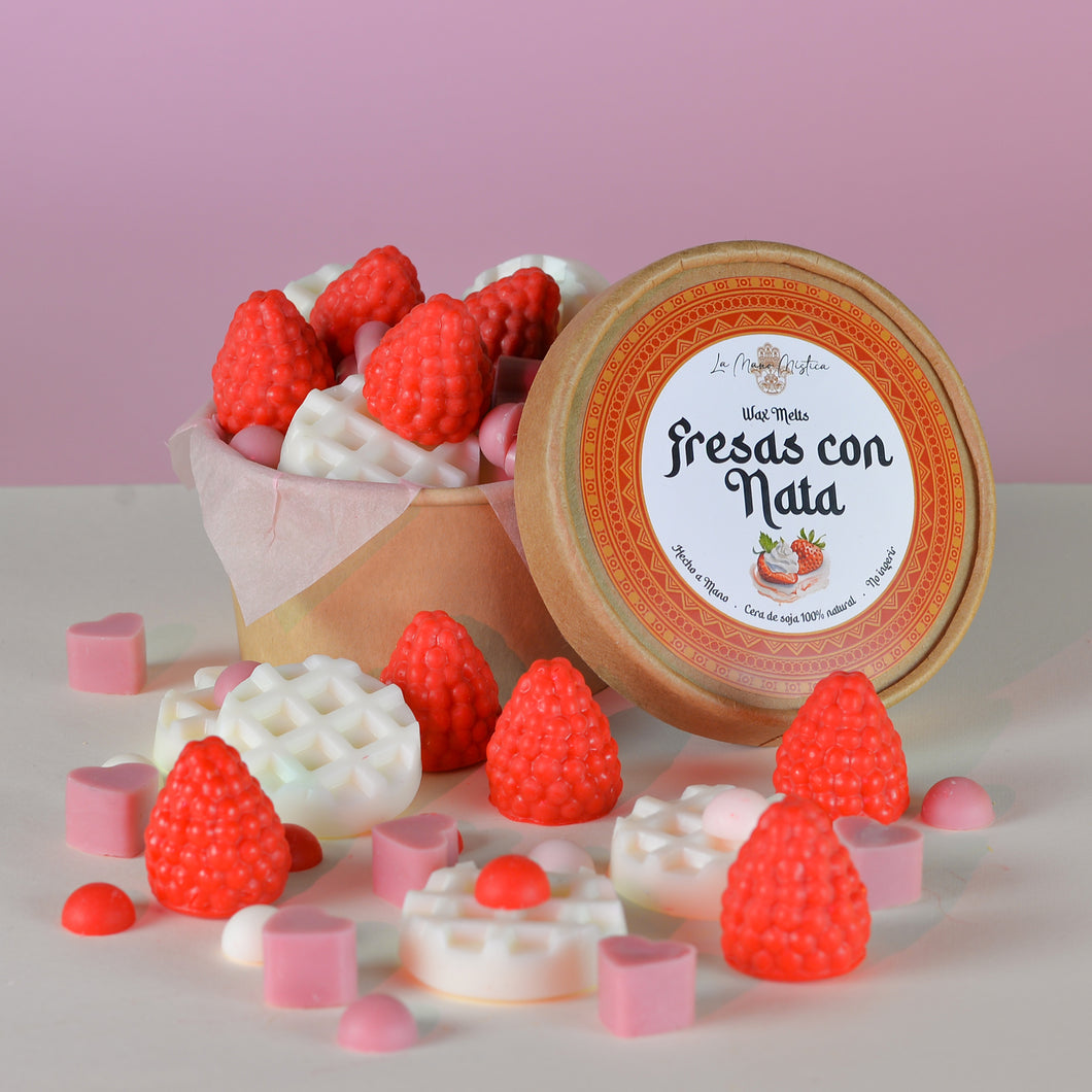 Fresas con nata