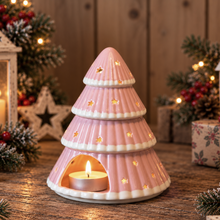 Cargar imagen en el visor de la galería, Quemador Árbol de Navidad rosa
